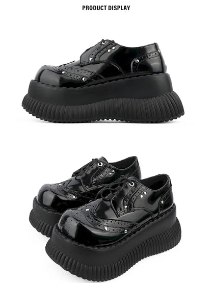 Sweet & Edgy Girls' Chunky Sole Sneakers【s0000014179】