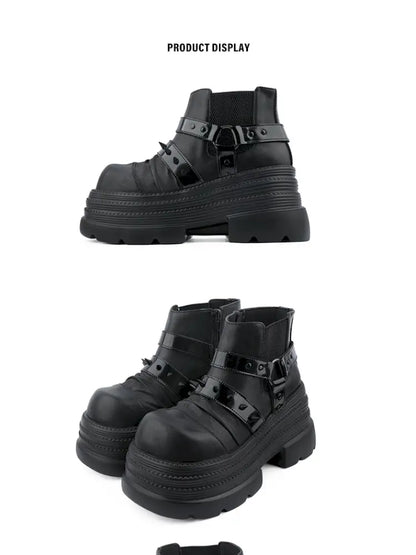 Chunky Sole Short Boots【s0000014185】