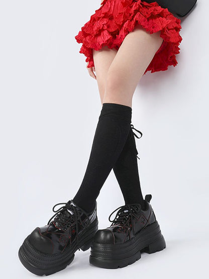 Punk thick bottom muffin shoes【s0000013712】
