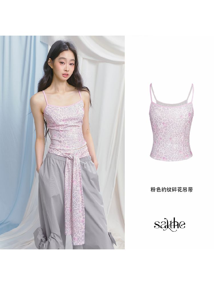Camisole Top Strappy Shorts Set【s0000012150】
