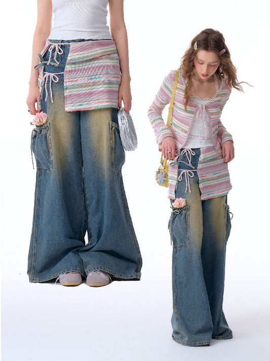 Striped Hem One Piece Knit Tie【s0000011684】