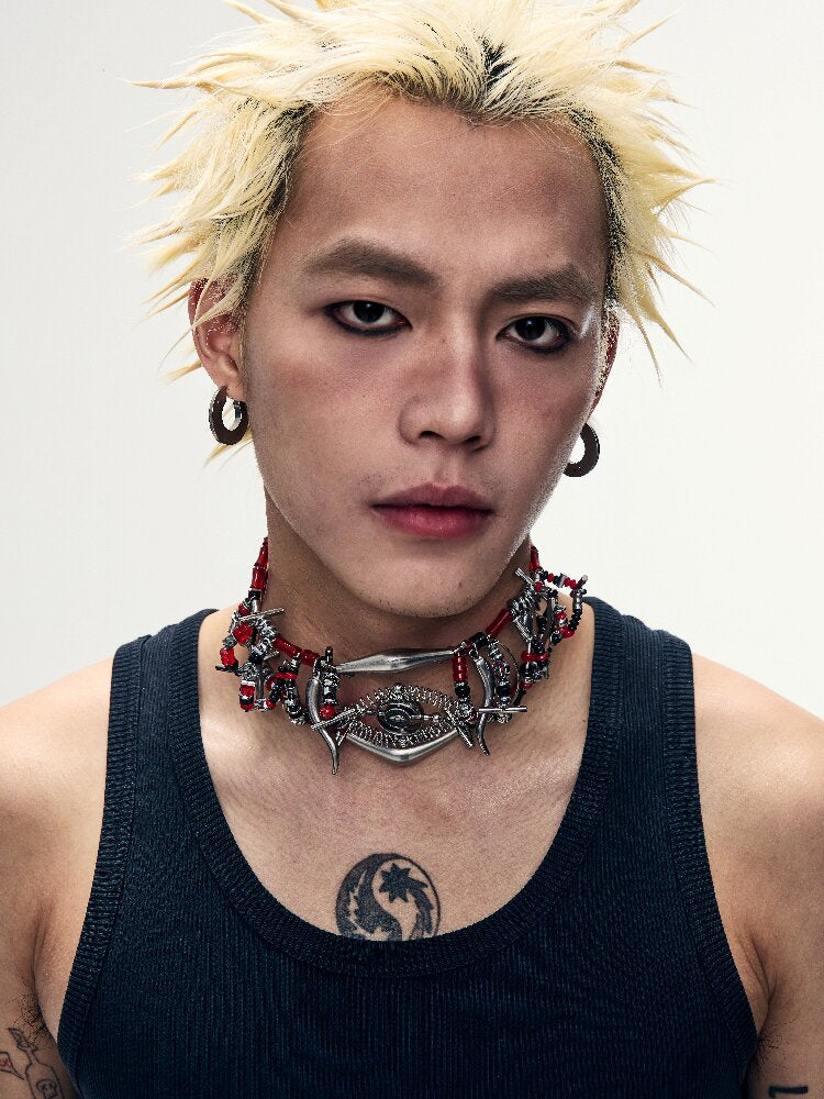 Blazing Hip Hop Trendy Necklace【s0000018903】