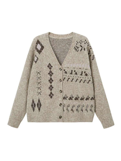 Fair Island Knitted Cardigan【s0000015225】