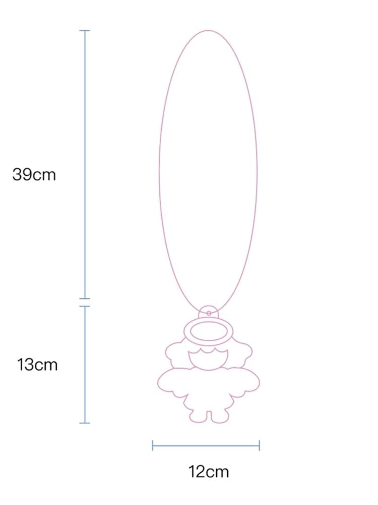 Heart Cherub Necklace【s0000012448】