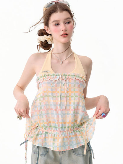 Halter Slimming Top With Camisole【s0000017679】