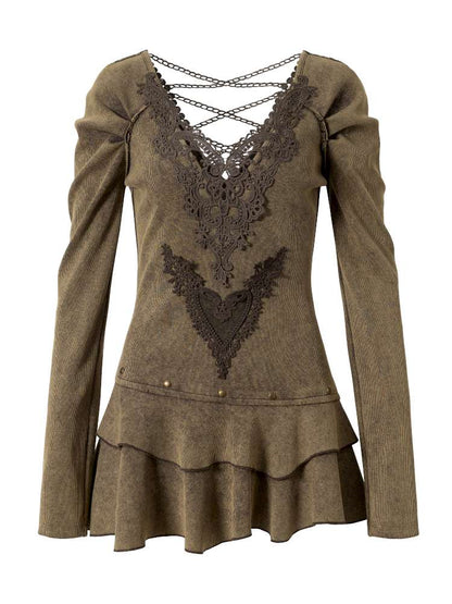 Palace Pure Desire Deep V-Neck Dress【s0000014657】