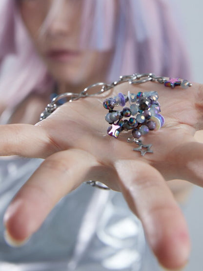 High-End Multi-Layer Star Beaded Ring【s0000018810】