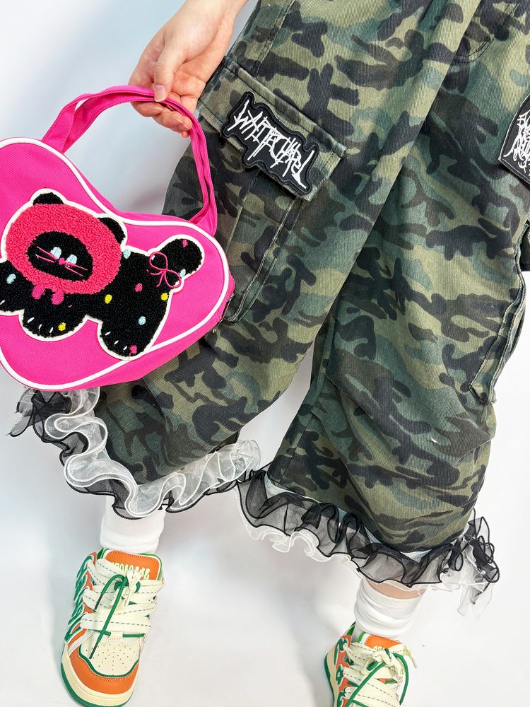 Heart Shaped Shoulder Handbag【s0000013729】