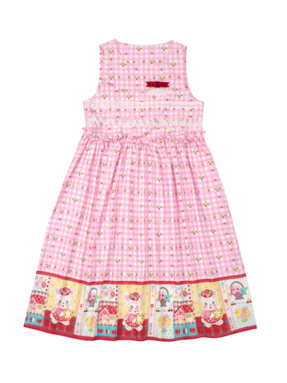 Bunny Sweet Lace Loose Tank Dress【s0000014163】