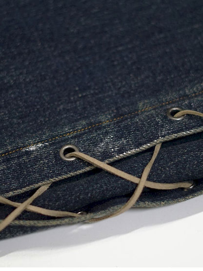 No-wash slim-fit ripped low-rise jeans【s0000012805】