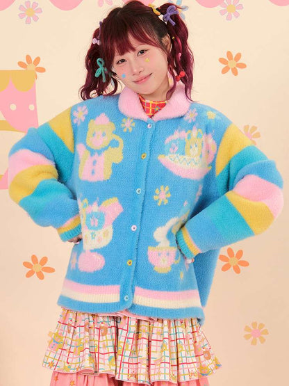 Showa Sweets House Mink Knit Cardigan【s0000015166】