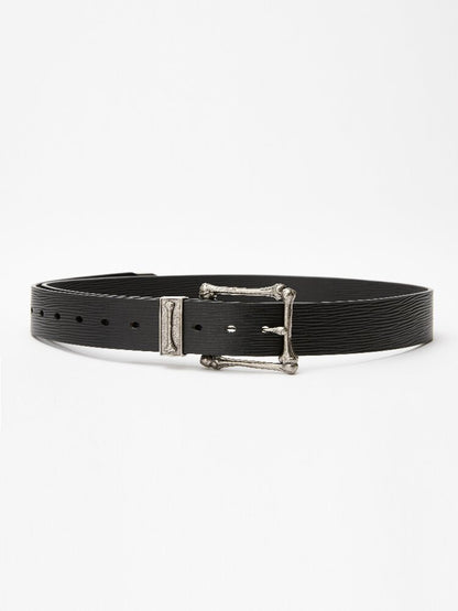 Embossed Leather Niche Belt【s0000018276】