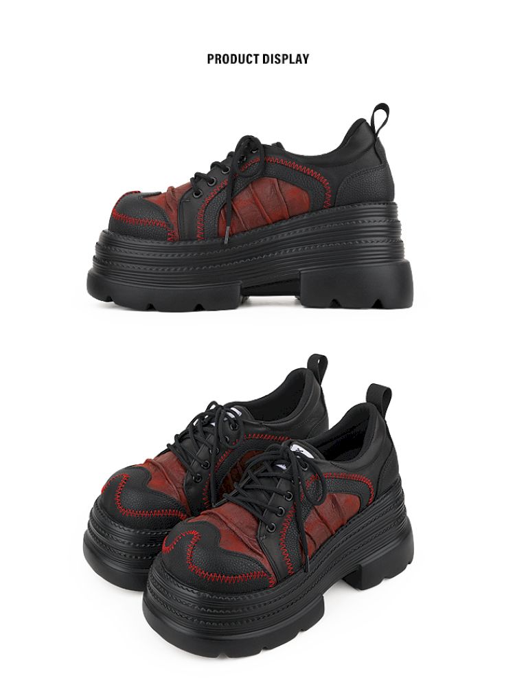 Gothic small leather shoes【s0000013708】