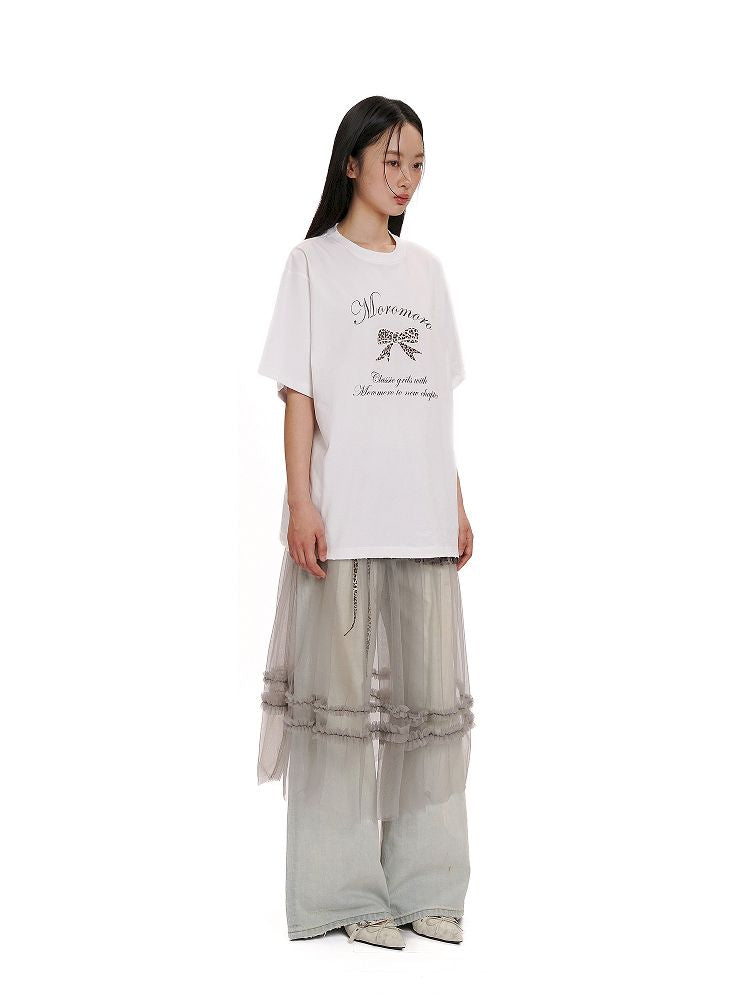 Loose Round Neck Short Sleeve T-Shirt【s0000012505】