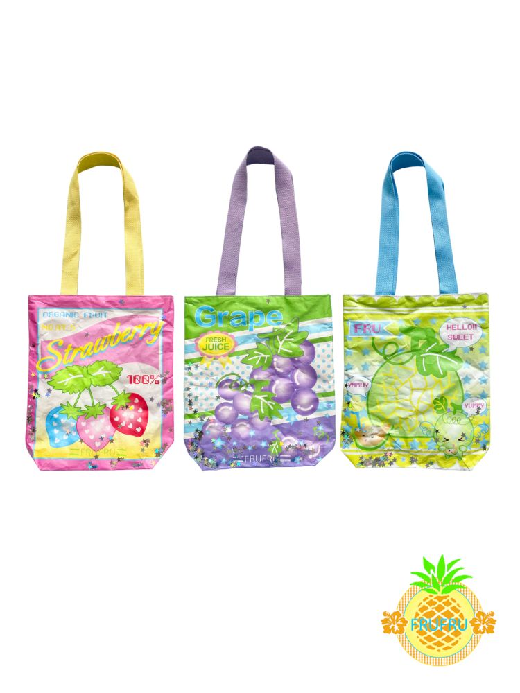 Colorful fruit print shoulder bag【s0000012861】