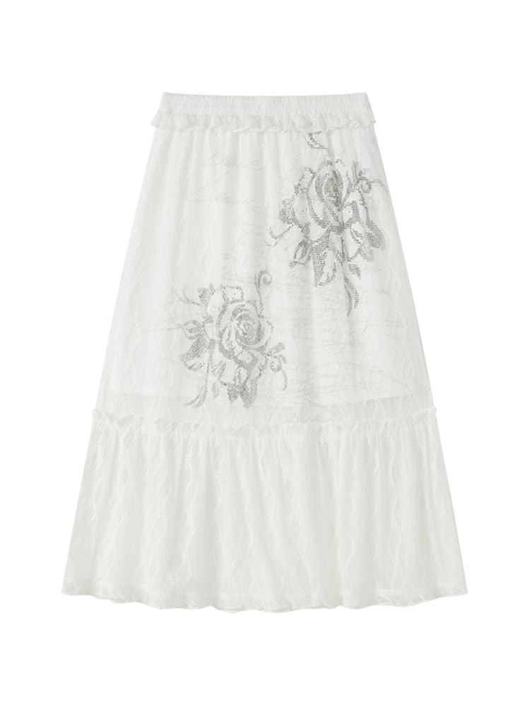 Lace Half-body Skirt【s0000012279】