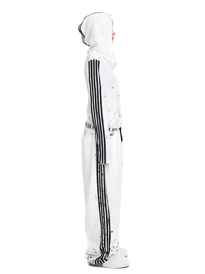 Sheet music notes Printed sweatpants【s0000014099】