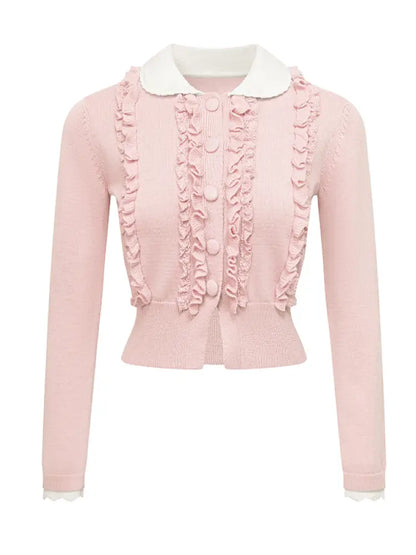 Short-Sleeve Sweater Jacket【s0000014336】