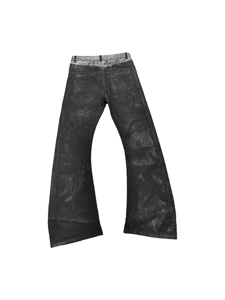 Snake Bronze Wax Scimitar Jeans【s0000018244】