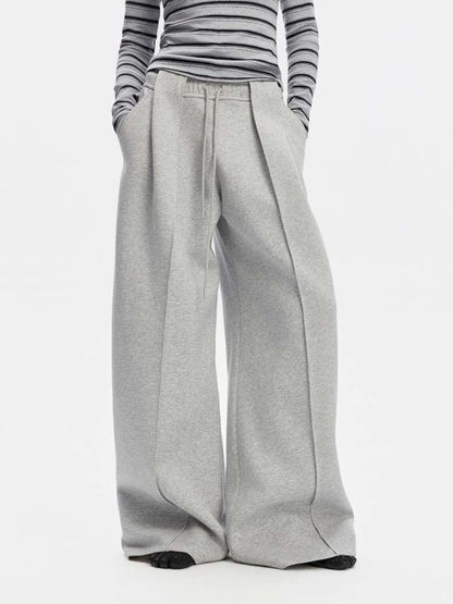 American Scimitar Drape Wide-Leg Slacks【s0000014877】