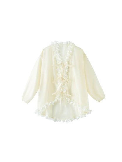 Thin long-sleeved vacation wind sun shirt【s0000013589】