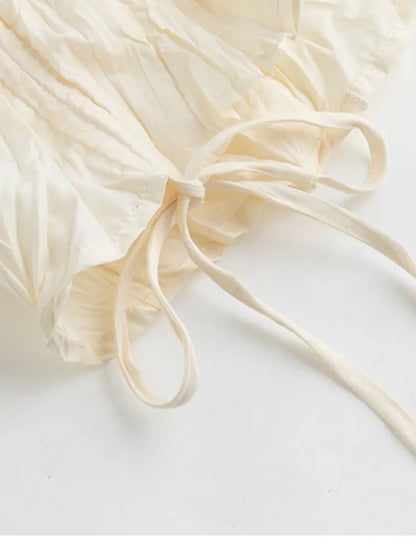 Drawstring Black-Gray Checkered Shir【s0000013959】