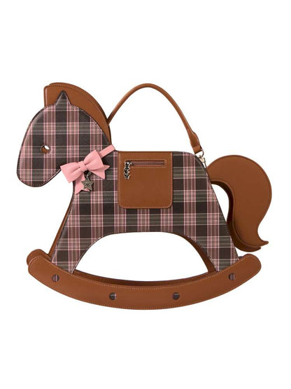 Horse Rolling Trojan Tote Bag【s0000015381】