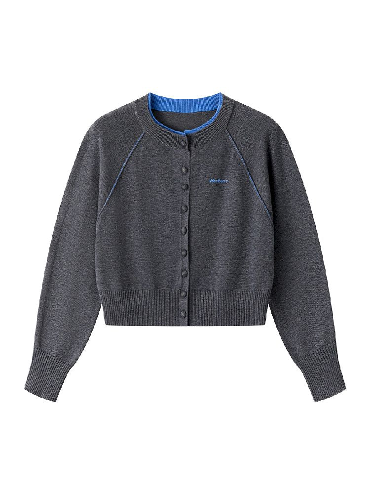 Short Solid Color Knit Sweater【s0000011966】