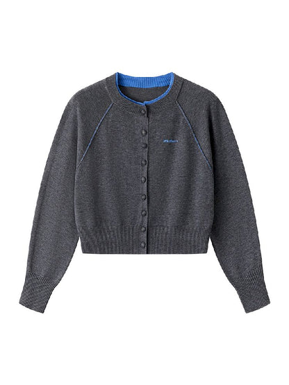 Short Solid Color Knit Sweater【s0000011966】