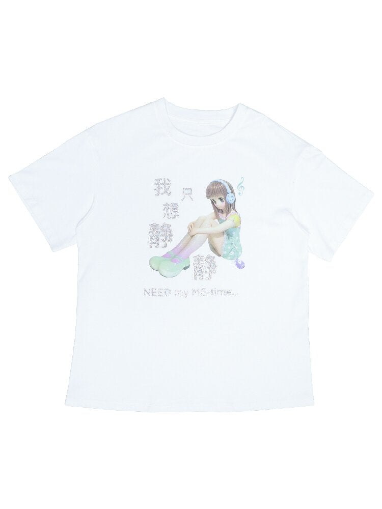 Sparkling Print Short Sleeve Tee【s0000017130】