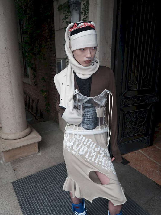 Printed Bondage Transforming Dress【s0000015143】