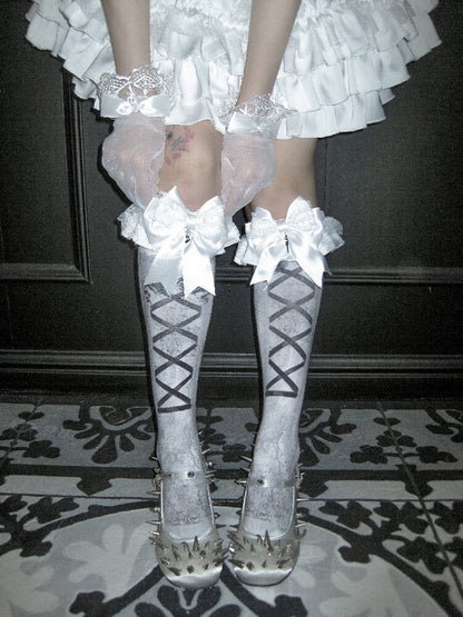 Lace Sock Cover And Sock Combo【s0000016393】