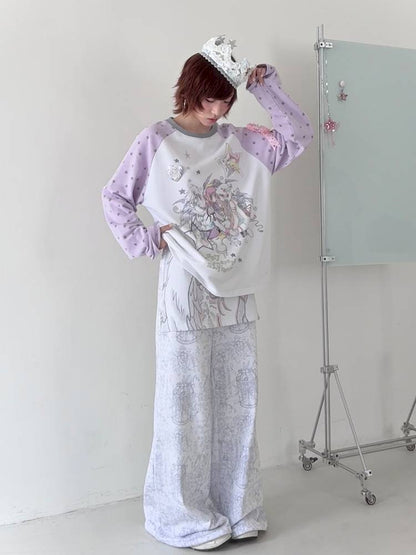 Angel Fake Two Sweatpants【s0000014440】