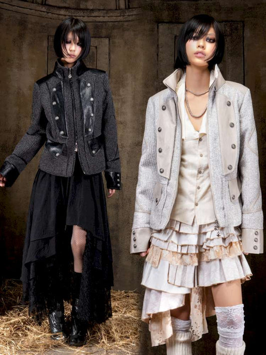 Knightly Punk Vintage Jacket Top【s0000015090】