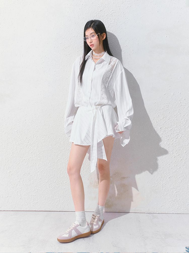 Two Piece Skirt Loose Shirt【s0000012156】