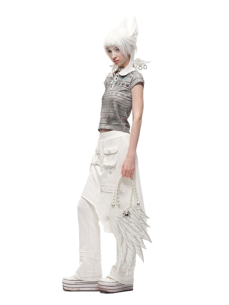 Angel Wings Starlight Hot Rhinestones Armpit Bag Tote【s0000012601】