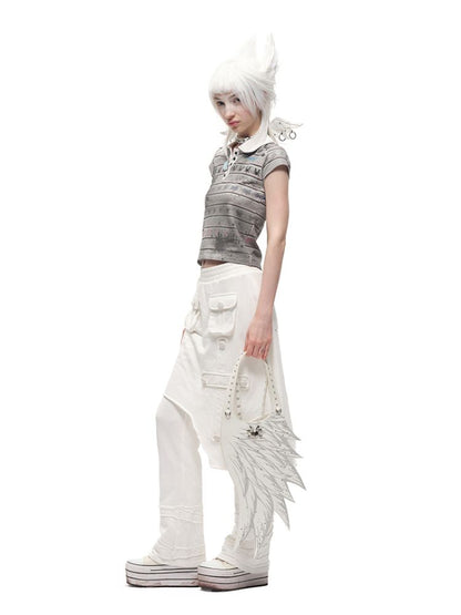 Angel Wings Starlight Hot Rhinestones Armpit Bag Tote【s0000012601】