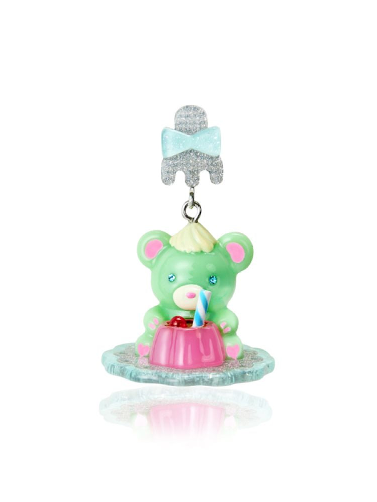 Pudding Bear Resin Colorful Earrings【s0000013353】