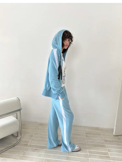 Oversized Activewear Set with Sweatpants【s0000014211】
