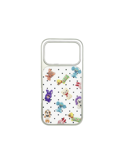 Cute Polka Dot Magnetic Phone Case【s0000016187】