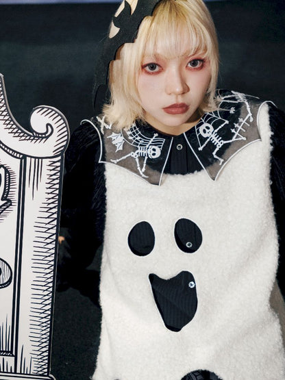 Ghost Ghostface Cutout Vest【s0000011562】