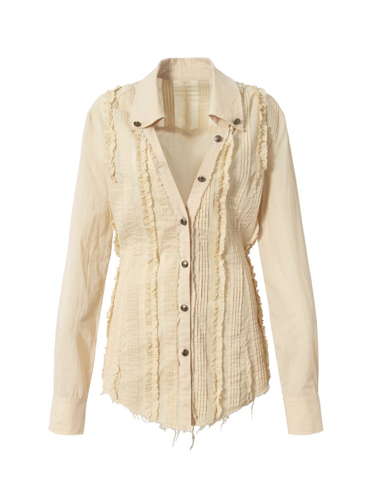 Scrappy Sunscreen Long Sleeve Shirt【s0000013470】