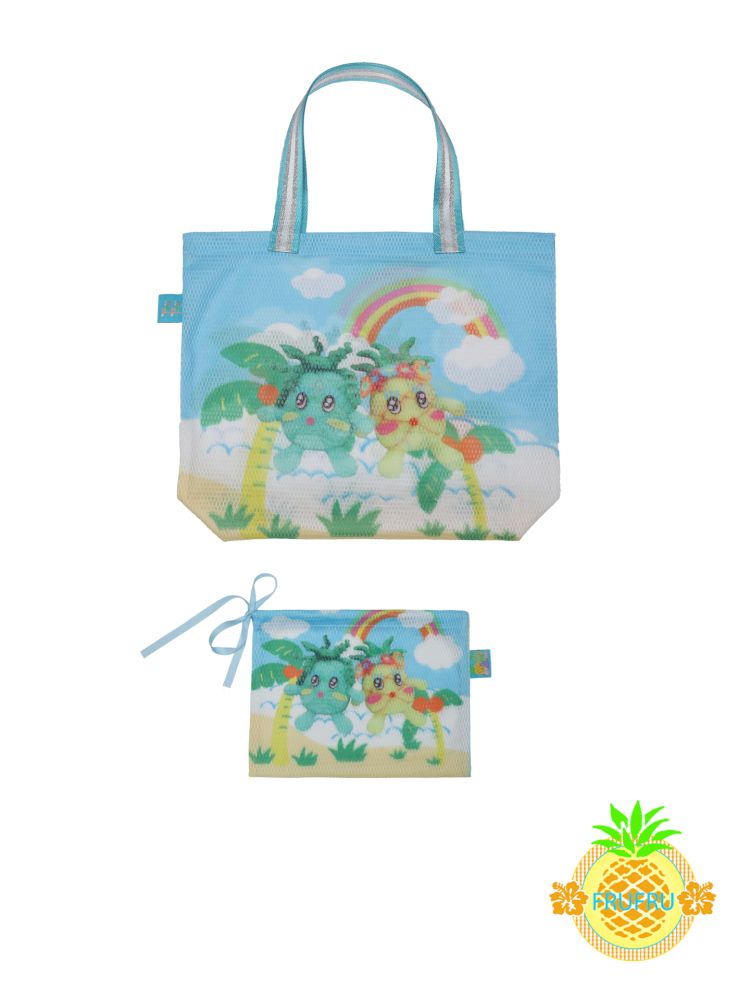 Fruit Large Capacity Printed Mesh Tote Bag【s0000012866】