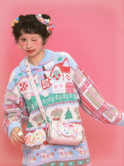 Knit Sweater Dress Long【s0000011322】