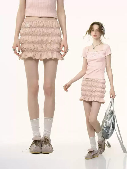 Multi-layer Cakes Package Hip Half-body Skirt【s0000012267】