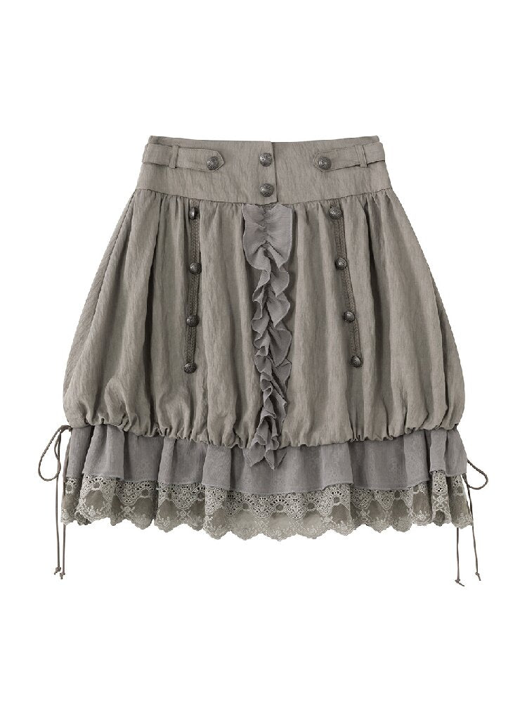 Chiffon Lace Patchwork Dress【s0000018106】