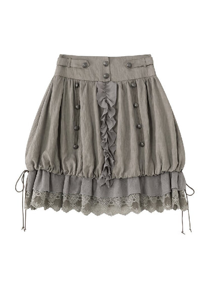 Chiffon Lace Patchwork Dress【s0000018106】