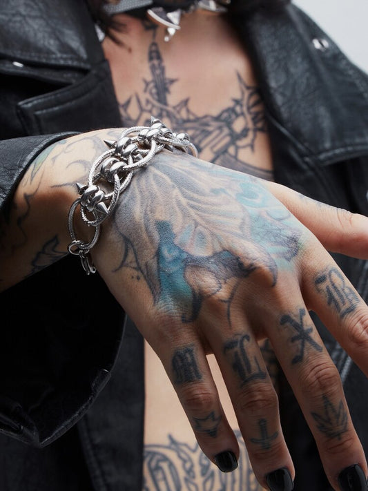 Castle Thorn Heavy Gothic Bracelet【s0000018979】