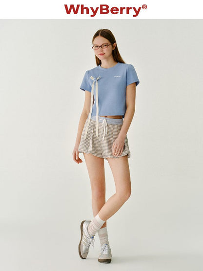 Bow Flutter T-shirt Short Sleeve【s0000011972】