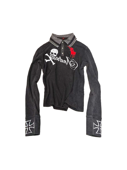 Skeleton Warhorse Polo Shirt【s0000018338】